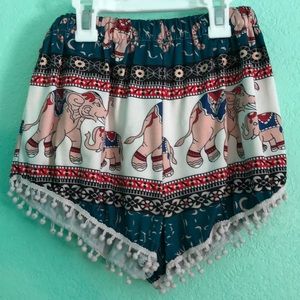 Colorful OverMal comfy shorts